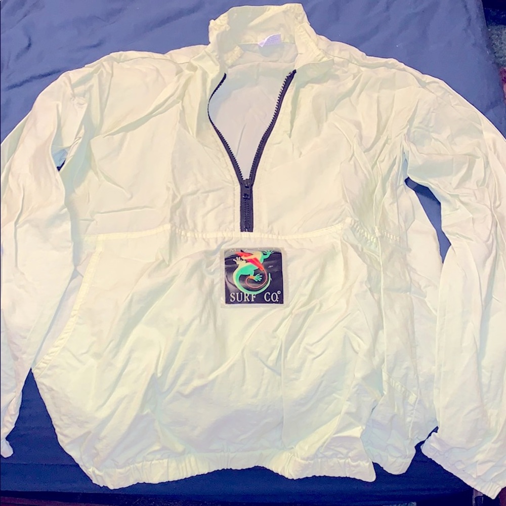 Vintage! Neon windbreaker